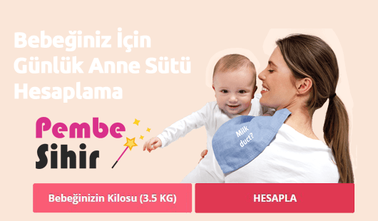 Bebeğiniz İçin Günlük Anne Sütü Hesaplama