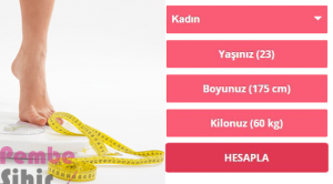 İdeal Kilo Hesaplama