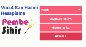 Vücut Kan Hacmi Hesaplama