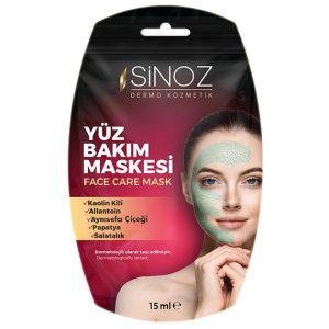 Sinoz Tek Kullanımlık Yüz Bakım Maskesi