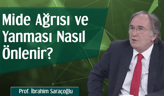 İbrahim Saraçoğlu Mide Ağrısına İyi Gelen Tarifler